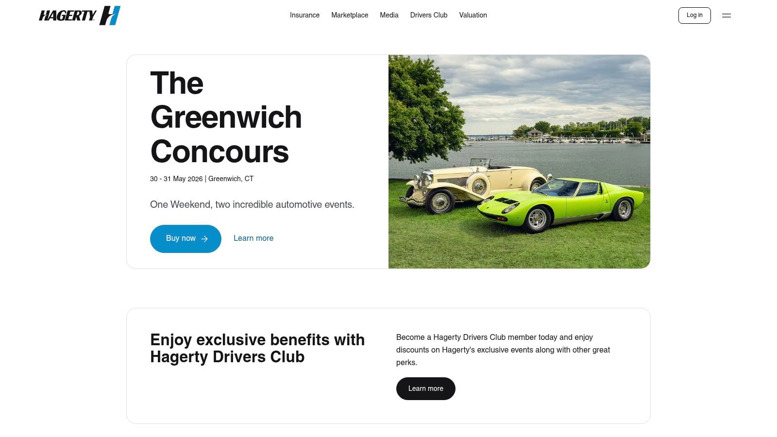 Hagerty Drivers Club Events / Hagerty Events