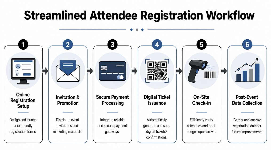 Streamlining Attendee Registration and Ticketing